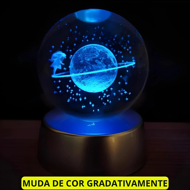Luminária Bola de Cristal