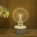 Luminária de Mesa Acrílica - 3D