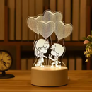 Luminária de Mesa Acrílica - 3D